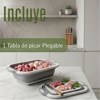 FoldChef™ | Tabla de Picar Plegable 3 en 1