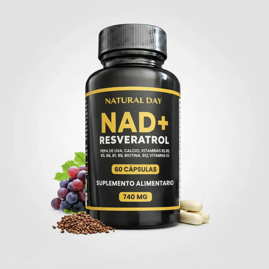 Resveratrol + NAD – 60 Cápsulas